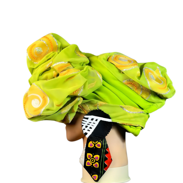 Ankara  X Leather Earrings - Image 6